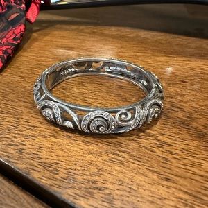 Brighton Crystal Swirl Bracelet